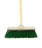 Art.-Nr. 225 + 711 Schubbesen 30 cm / hart + Metallstiel 120 cm