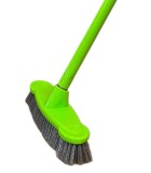 Art.-Nr. 247 + 711 Bodenbesen / hart + Metallstiel 120 cm