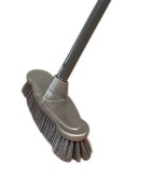 Art.-Nr. 247 + 711 Bodenbesen / hart + Metallstiel 120 cm