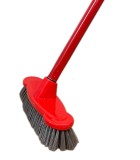 Art.-Nr. 247 + 711 Bodenbesen / hart + Metallstiel 120 cm