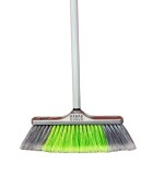 Art.-Nr. 252 + 711 Bodenbesen / Lux + Metallstiel 120 cm