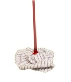 Art.-Nr. 511 + 711 Mikrofaser-Reinigungstuch-Mopp + Metallstiel 120 cm