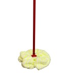 Art.-Nr. 511 + 711 Mikrofaser-Reinigungstuch-Mopp + Metallstiel 120 cm