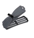 Art.-Nr. 566 + 711 Krümelbürste mit Metallstiel 120 cm – 6-reihig