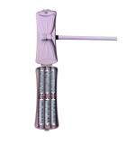 Art.-Nr. 566 + 711 Krümelbürste mit Metallstiel 120 cm – 6-reihig